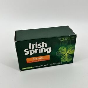 Irish Spring Original Deodorant‎ Bar Soap 3.7 Ounce 1 Bar